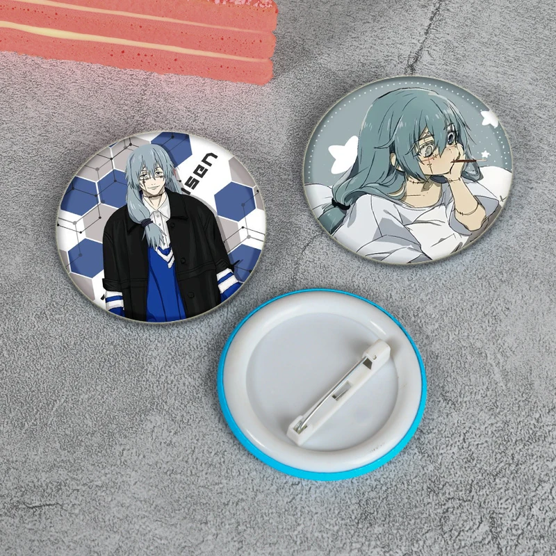 Mahito Anime Figure Badge Cartoon Comic Horror Brooches Handmade Exquisite Enamel Pins for Clothes Accessories Jewelry Backpack