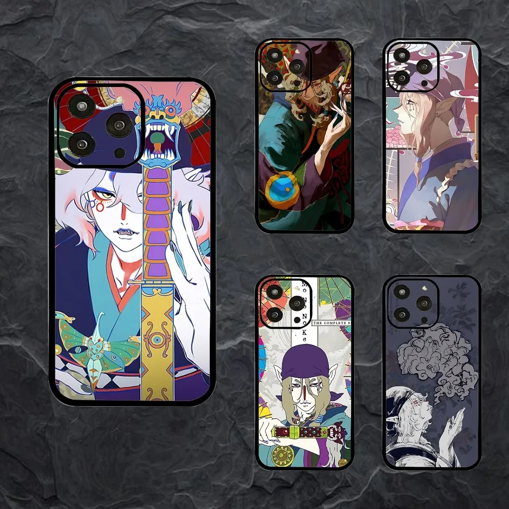 Anime Mononoke Kusuriuri Phone Case For Iphone 15 11 13 14 Pro Max 7 8 Plus X Xr Xs Max Se2020 12mini Cover Case