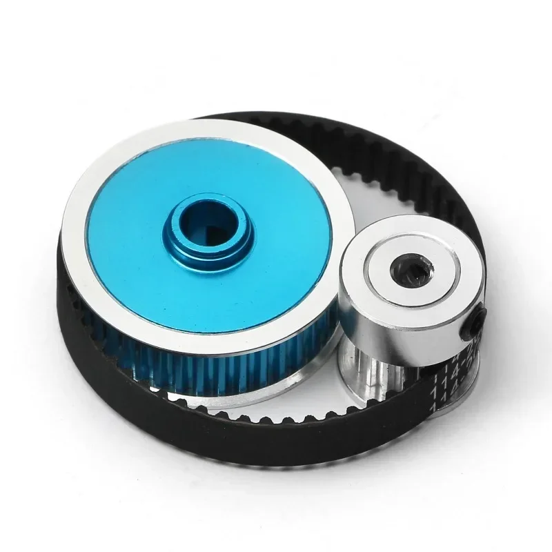 Low Noise Belt Drive 16T 40T Transmission Gears System DIY Modify Upgrade Parts for Tamiya TT02 TT-02 1/10 RC Car