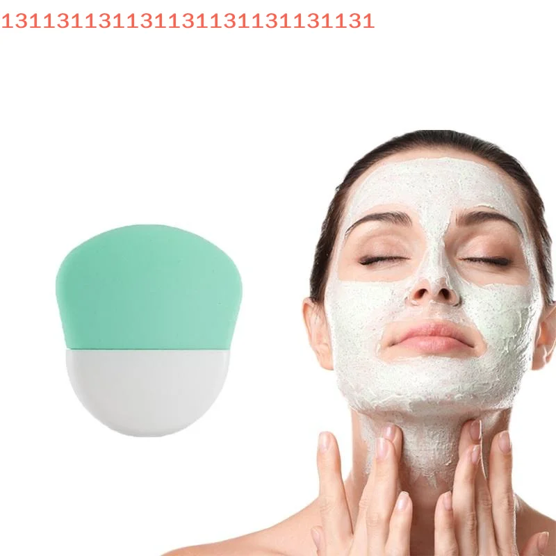 فرشاة قناع الوجه من السيليكون، كريم الوجه والعين، قناع الطين، مكشطة، فرش تنظيف الوجه، أدوات العناية بالبشرة المحمولة للسفر