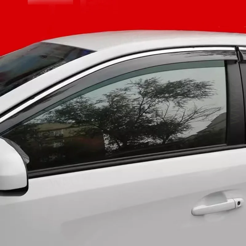 For Toyota Rav4 IV XA40 2014 2015 2016 2017 2018 Car Weather Shield Window Visor Sun Rain Guards Accessories