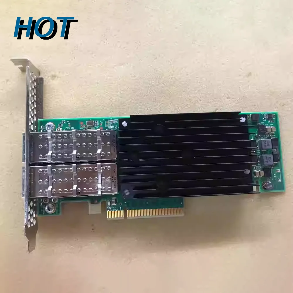 NIC For solarflare 40 Gigabit network card With Double Electrical Ports  QSFP+ Low latency SFN7142Q