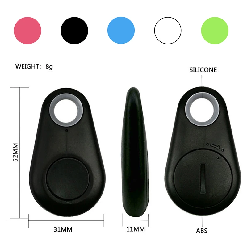 Smart Bluetooth GPS Tracker, Key Locator, Pet Anti-Lost Sensor Device, With Bluetooth, For Kids, Wallets, Luggage, Suitcases