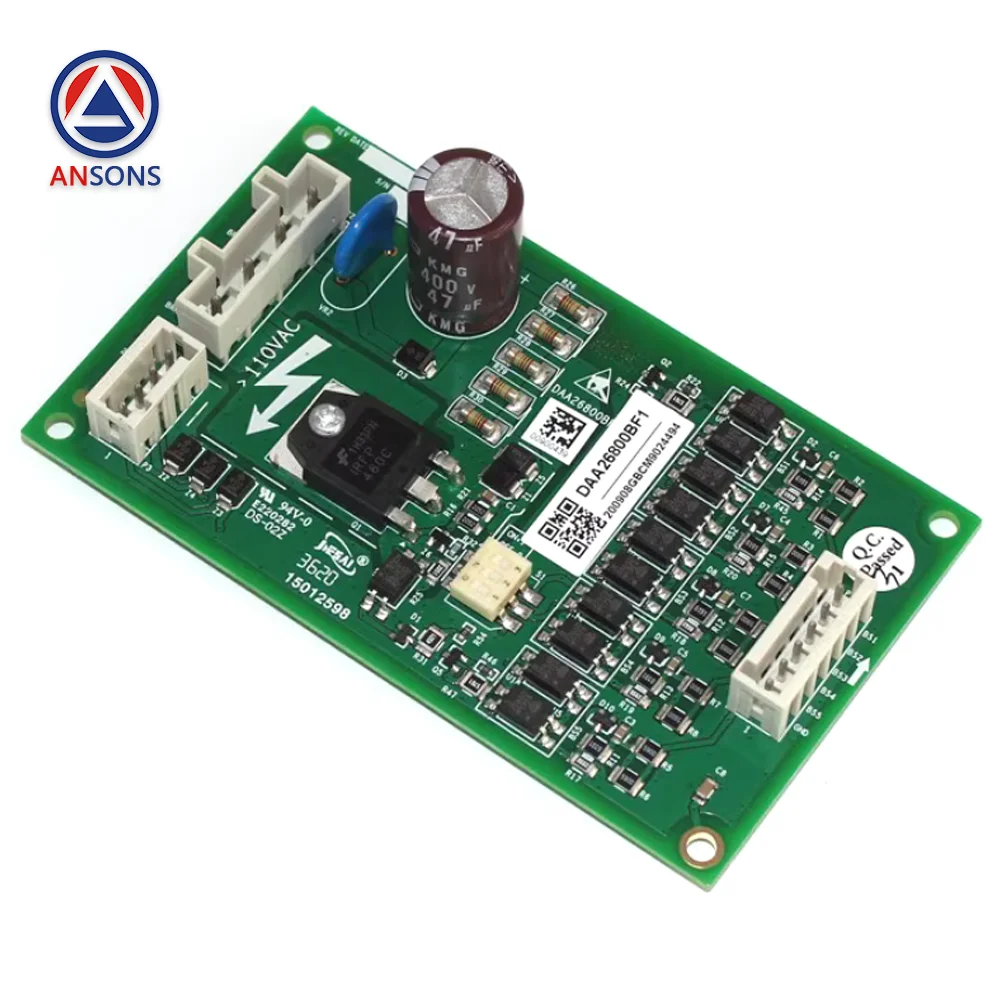 DAA26800BF1 110VAC OTIS Elevator Brake Power PCB Board For Control Cabinet Ansons Elevator Spare Parts