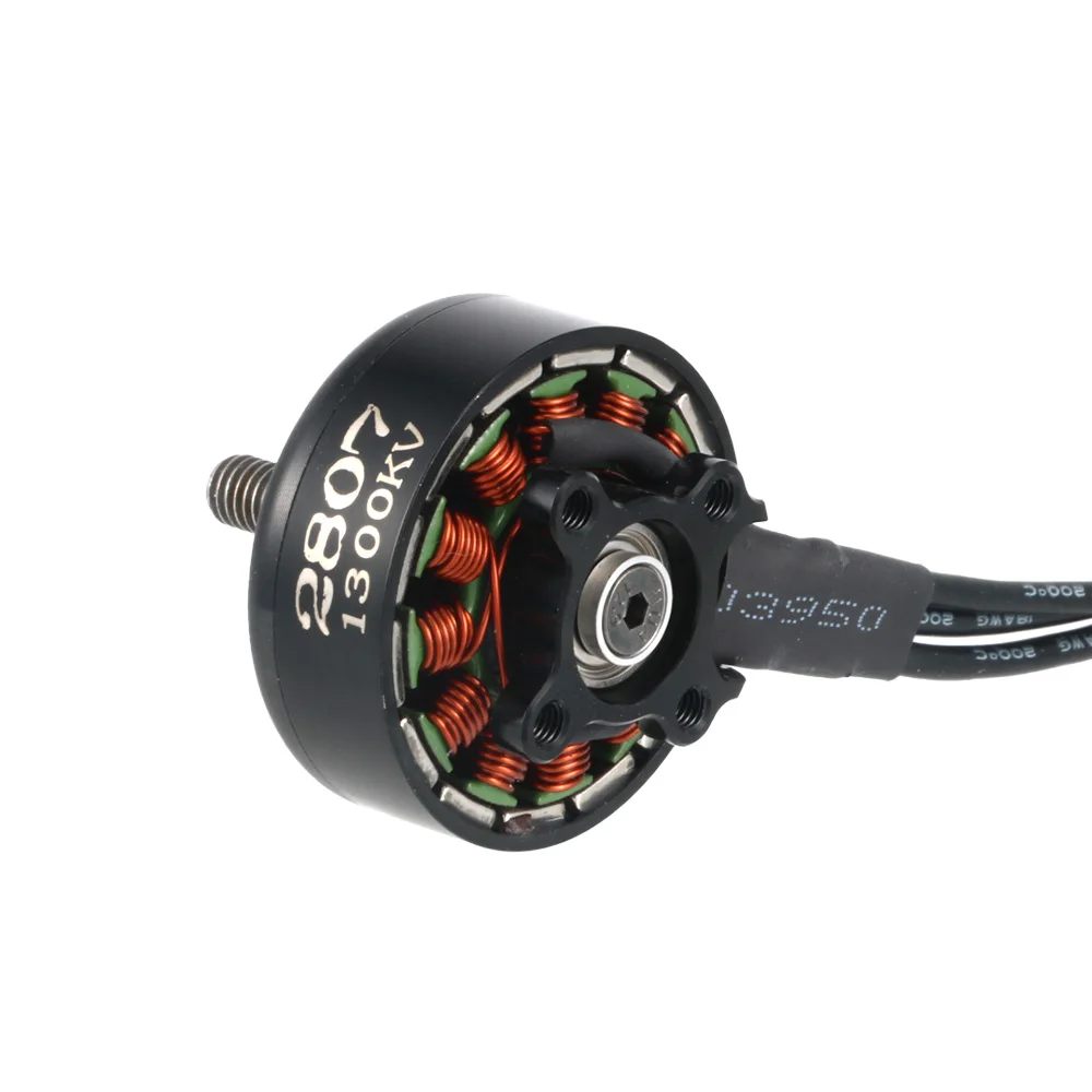 4 Stück FLASHHOBBY A2807 2807 6S 1300KV 5S 1500KV 4S 1800KV Brushless-Motor für FPV Freestyle 7-Zoll-Langstrecken-LR7-Drohnenmodell – Detail 7