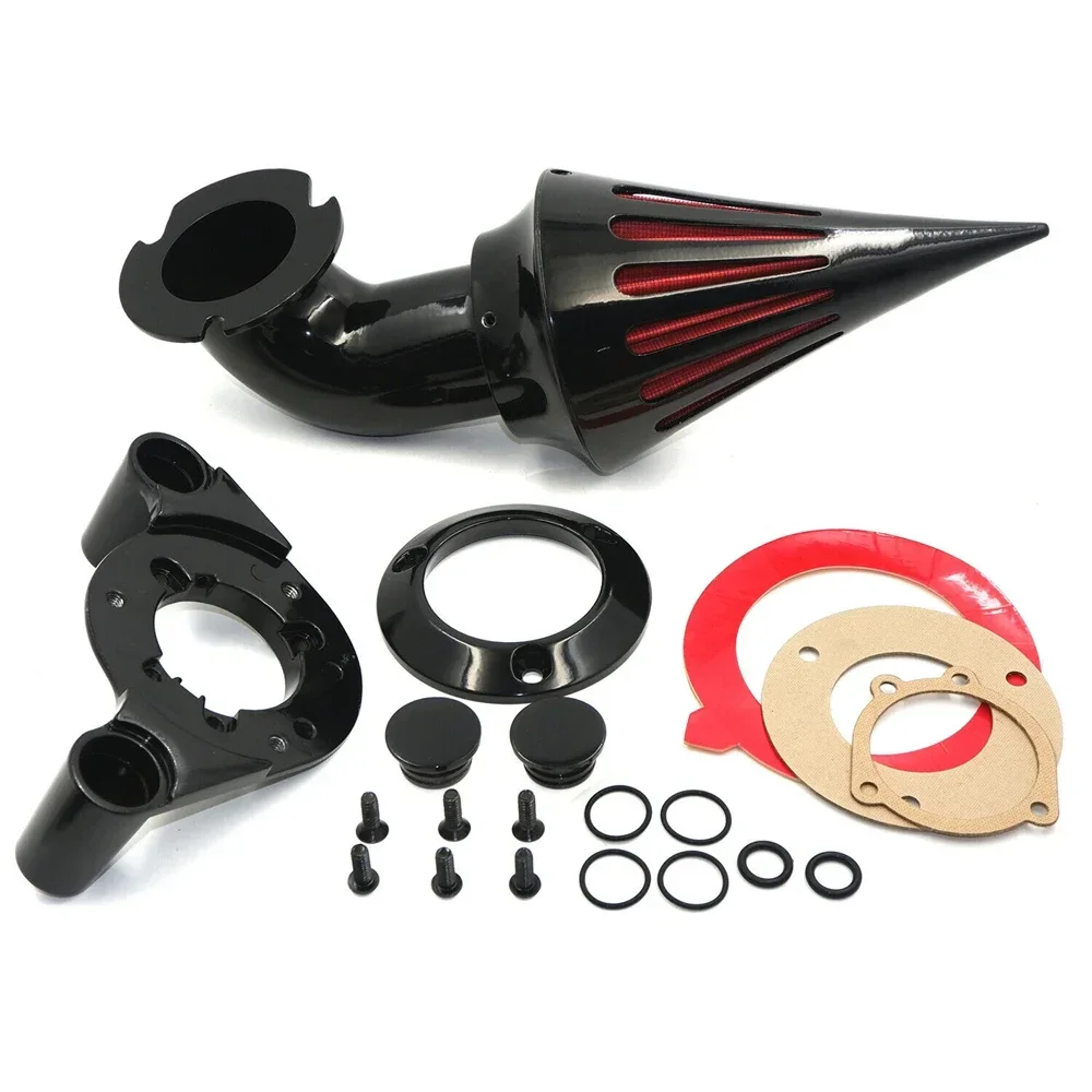 Air Cleaner Intake Kits for Harley Davidson Dyna Touring Models 2010 Black Spike Filter Aftermarket Motorcycle Parts Aluminum