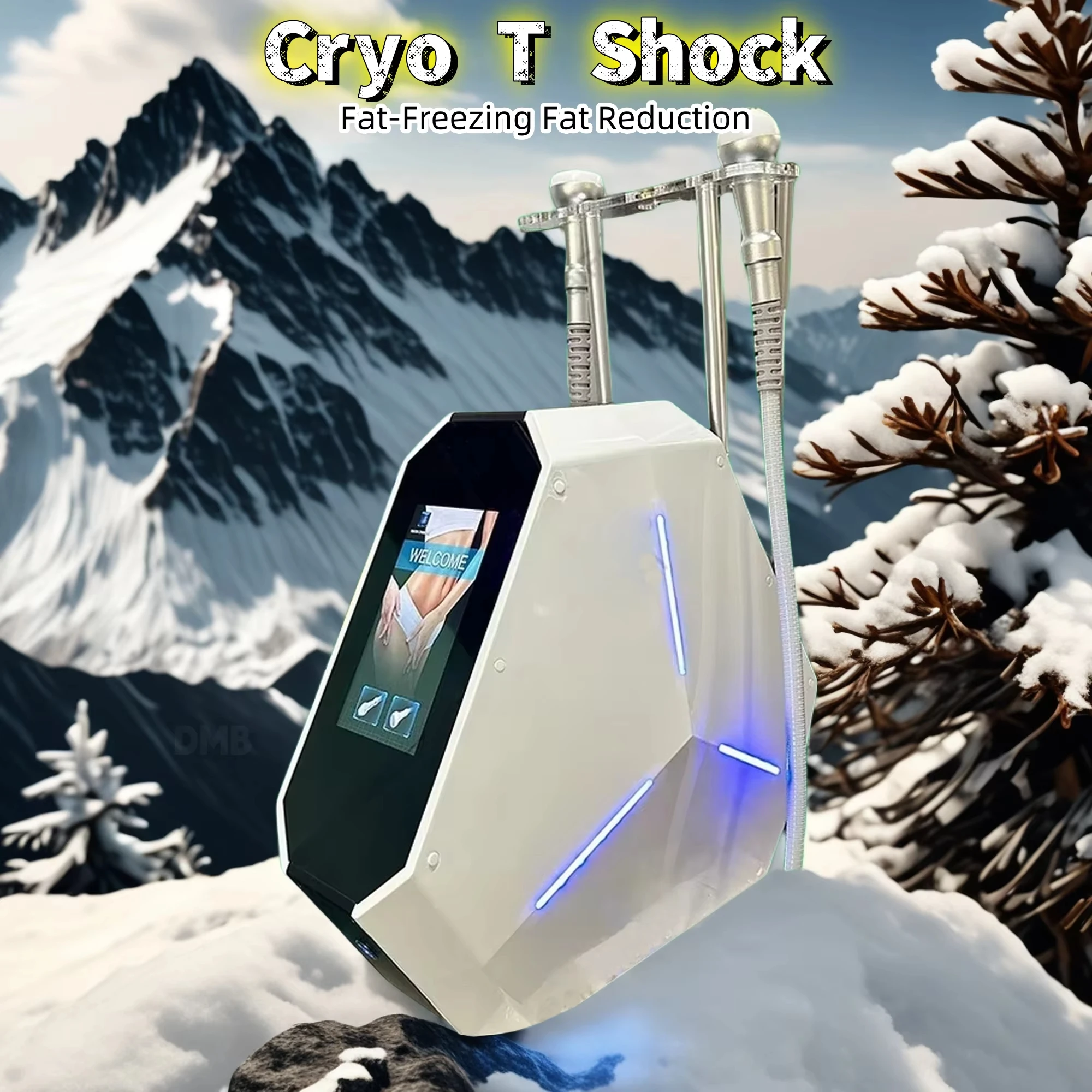 NEW T Shock Skin Cool Shaping Slimming Machine High Power Cold hot Weight Loss Spa Equipment Great Results Firming Professional