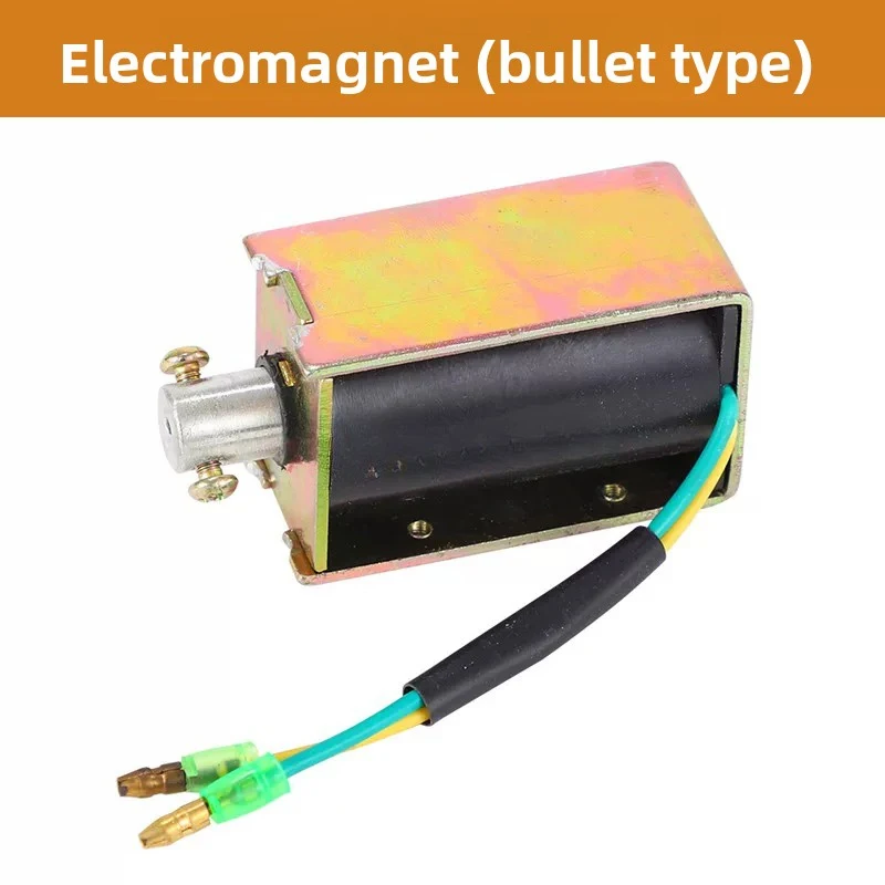 XMSJ For 5-8KW Diesel Generator Flameout Electromagnet Suction Switch Shutdown Parking Switch & Flameout Wire Replacement Parts