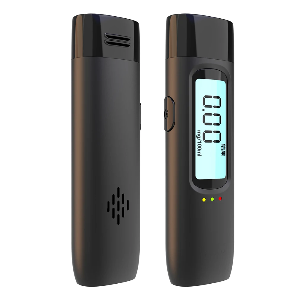 Reliable Breathalyzer Featuring Digital Display and Contactless Detection for Accurate BAC Monitoring Anywhere