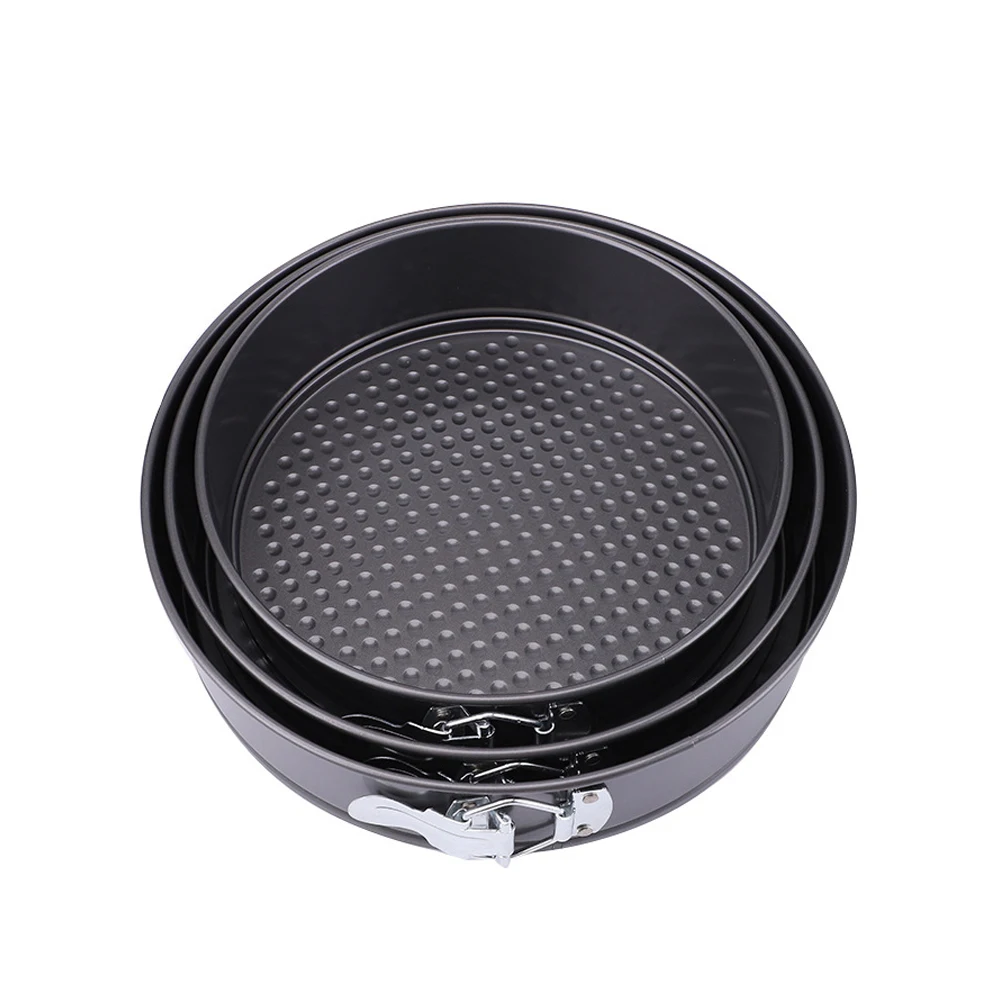 Non-stick Springform Pan Cheesecakes Baking Mold Round Leakproof Removable Bottom Bakeware for Pie Cake Pizza and Quiches