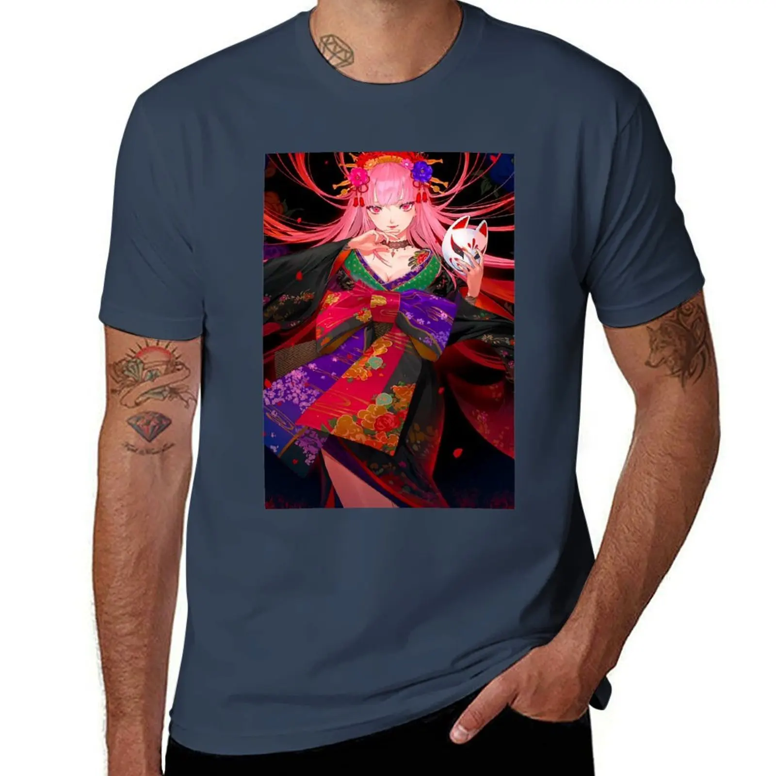 

Mori Calliope T-Shirt t shirts with prints anime tshirt T-Shirt