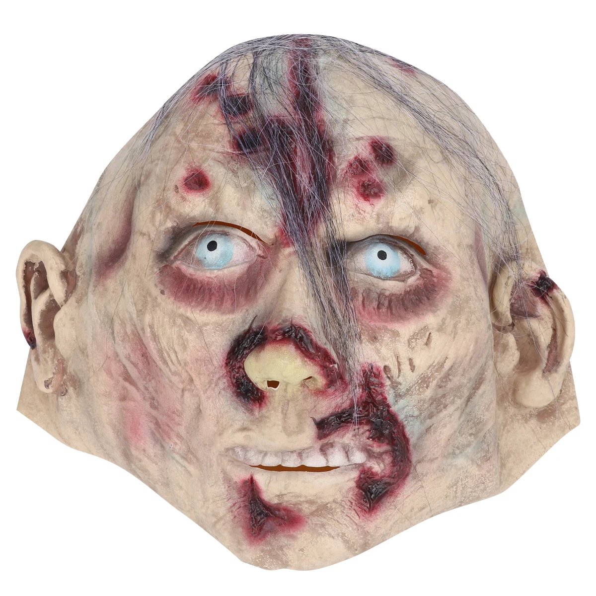 

1 pc Zombie Costume Party Carnival Halloween Costume Mask Cosplay Horror Face Mask For Dance Show Role Play Event
