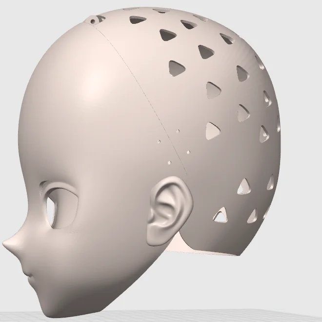 Customize Character Small Cat Kigurumi Half Head with Lock Anime Cosplay Kig Mask Costumes Accessories 3D Head Shell Prop