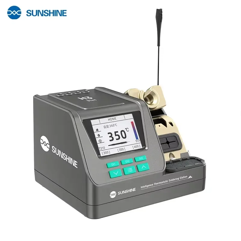 SUNSHINE H3 Intelligent Welding Station Precision Welding Rework Tool 3 In1 80W Station Automatic Sleep Rework Station