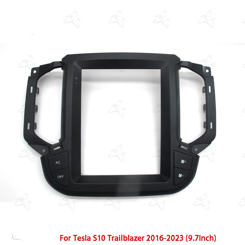 9.7Inch Car Radio Fascia Frame Kit For Chevrolet S10 Pickup Trailblazer  Wiring Harness With CANBUS Decoder Adapter Cable