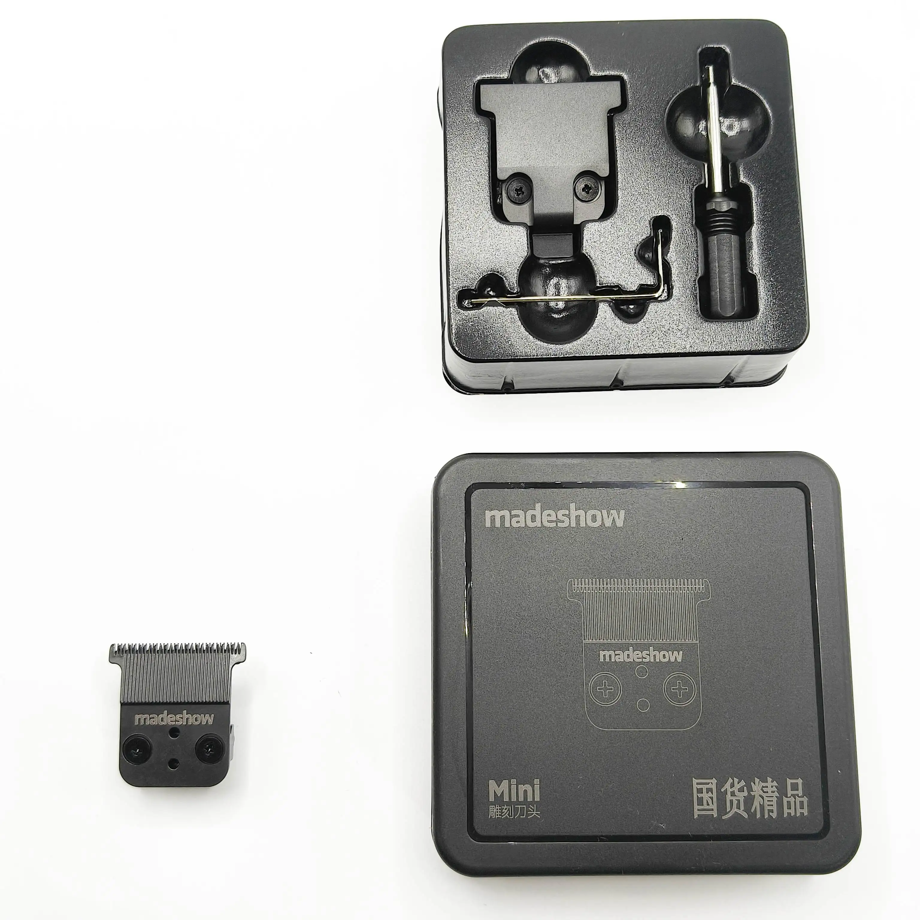 Universelle Ersatzklingenköpfe für MadeShow M6, M9, M11 und Kulilang R55(F), R66, R77F, G9G, G9C professionelle Haarschneidemaschinen. – Detail 9