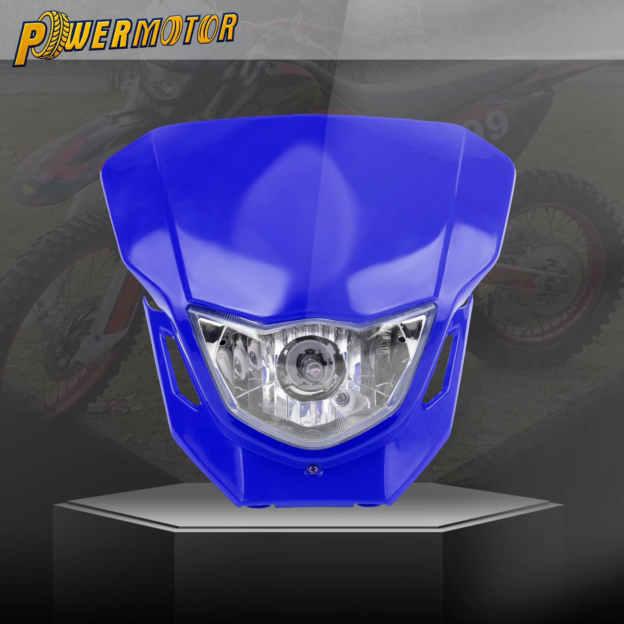 

Motocross H4 Halogen Headlamp For Yamaha WR250F WR450F YZ250F YZ450F 2015 2016 2017 2018 2019 Motorcycle Headlight Accessories