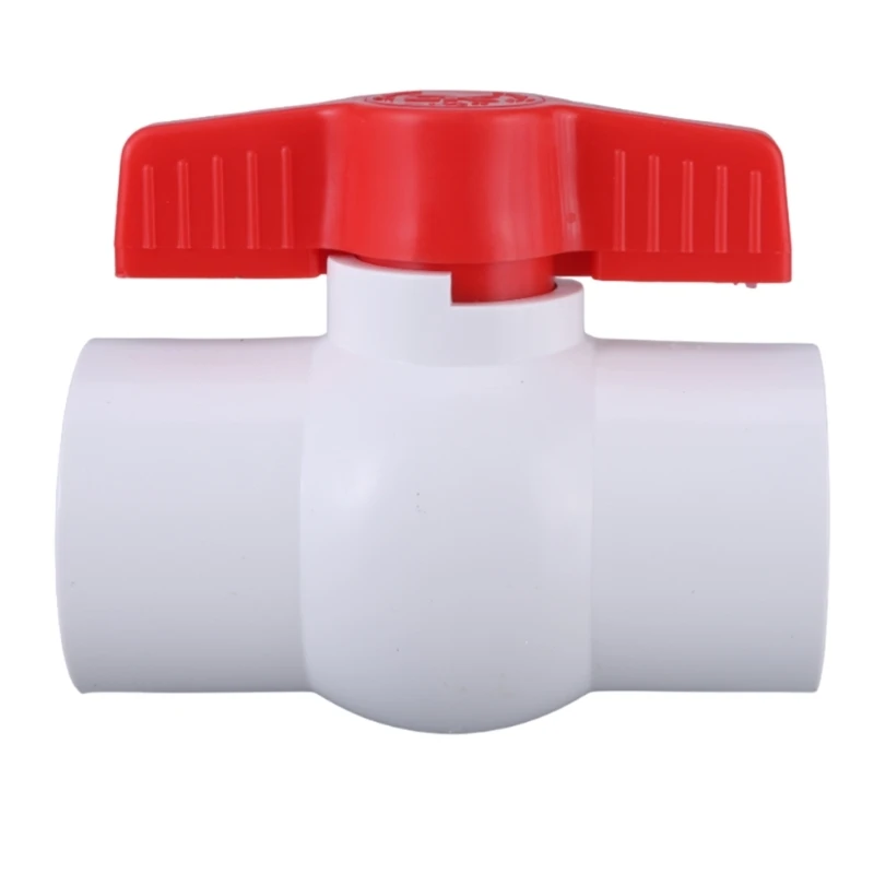 PVC Valves Slip Socket Water Control Corrosion Resistant Supply Pipe Knob Dropship