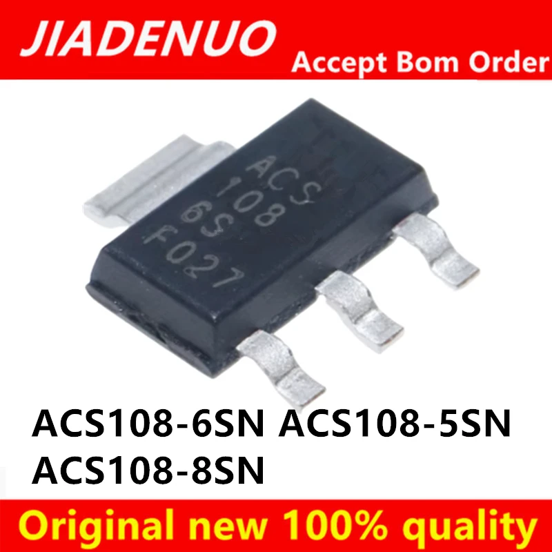 (10pcs)100% New ACS108-6SN-TR ACS108-8SN-TR ACS108-5SN-TR ACS108-8SN ACS108-5SN ACS108-6SN ACS108 108-6S sot-223 Chipset