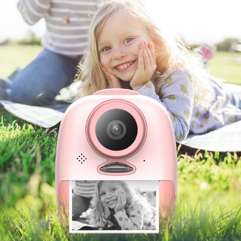 

6 Rolls Printable Paper Roll Instant Camera Supplies Simple Design Children Transfer Paper Instant Camera Refill