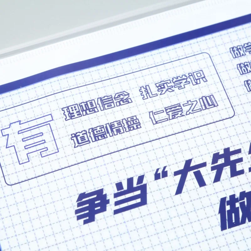 Custom. A4 Thickened File Bag Transparent Plastic Large Capacity Snap Button Paper Storage Bag Student File File Informatio