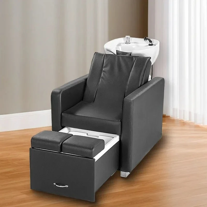 a2 Hair Salon Barber Shop Special Head Therapy Flushing Bed Foot Therapy Beauty Salon Health Foot Bath Electric Shampoo Bed