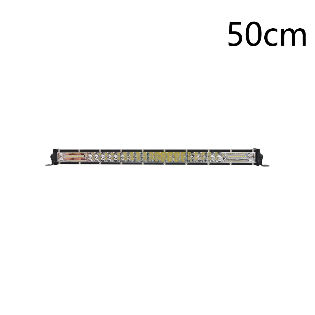 

For Trucks Waterproof LED Light LED Work Light Bar Camping Lighting 60cm Led Light Bar Wide Illumination Range