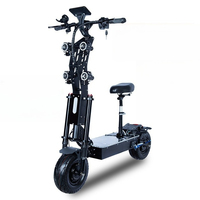 EU US UK 14 Inch 10000w 72v Electric Scooter 40ah 100KPH High Speed Electric Off-road Electric Scooter for Adults