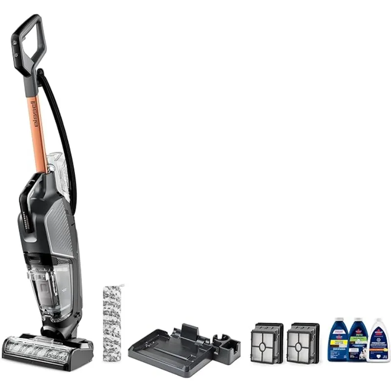 

CrossWave® HydroSteam™ Wet Dry Vac, Multi-Purpose Vacuum, Wash, and Steam, Sanitize Formula Included, 35151, Multicolo