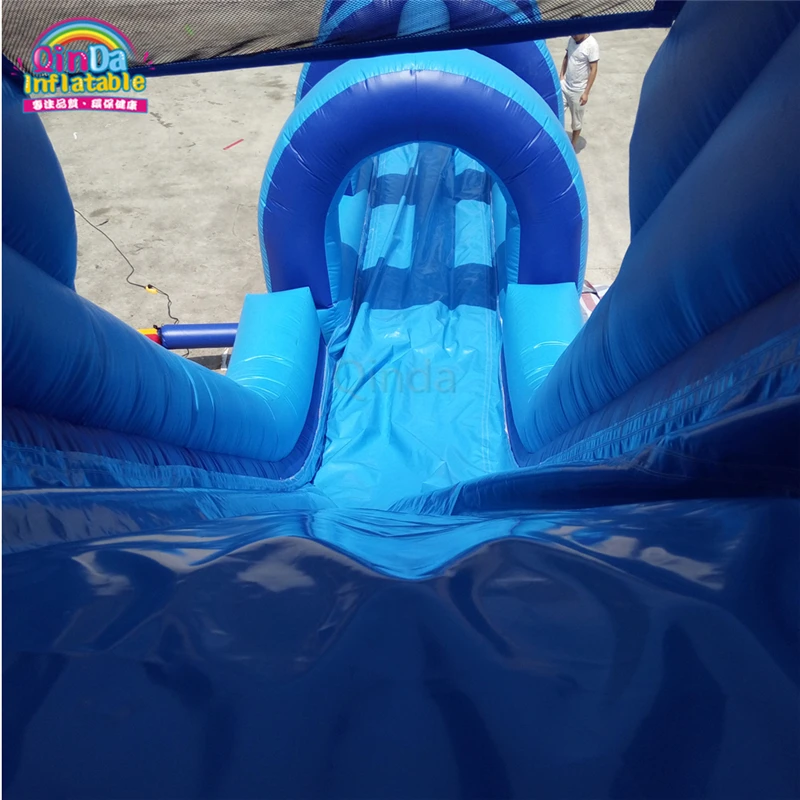 Tobogán de agua inflable para patio trasero, nuevo tipo, 2022