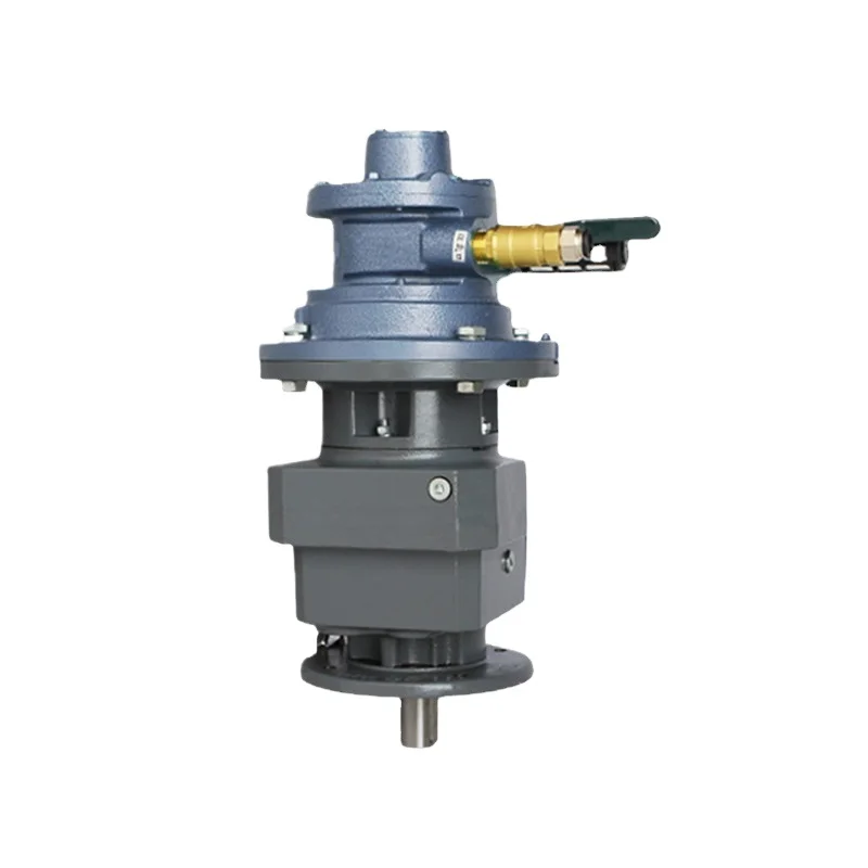 

Vane pneumatic motor with helical gear reducer Safety and explosion-proof