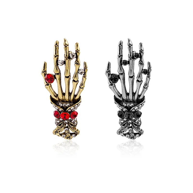 هيكل تيرو اليدوي للرجال والنساء ، سبائك الزنك ، الكريستال ، الفخامة ، التصميم العصري ، الهدايا والمجوهرات ، دبوس الحفلة ، إكسسوارات الملابس ، 1