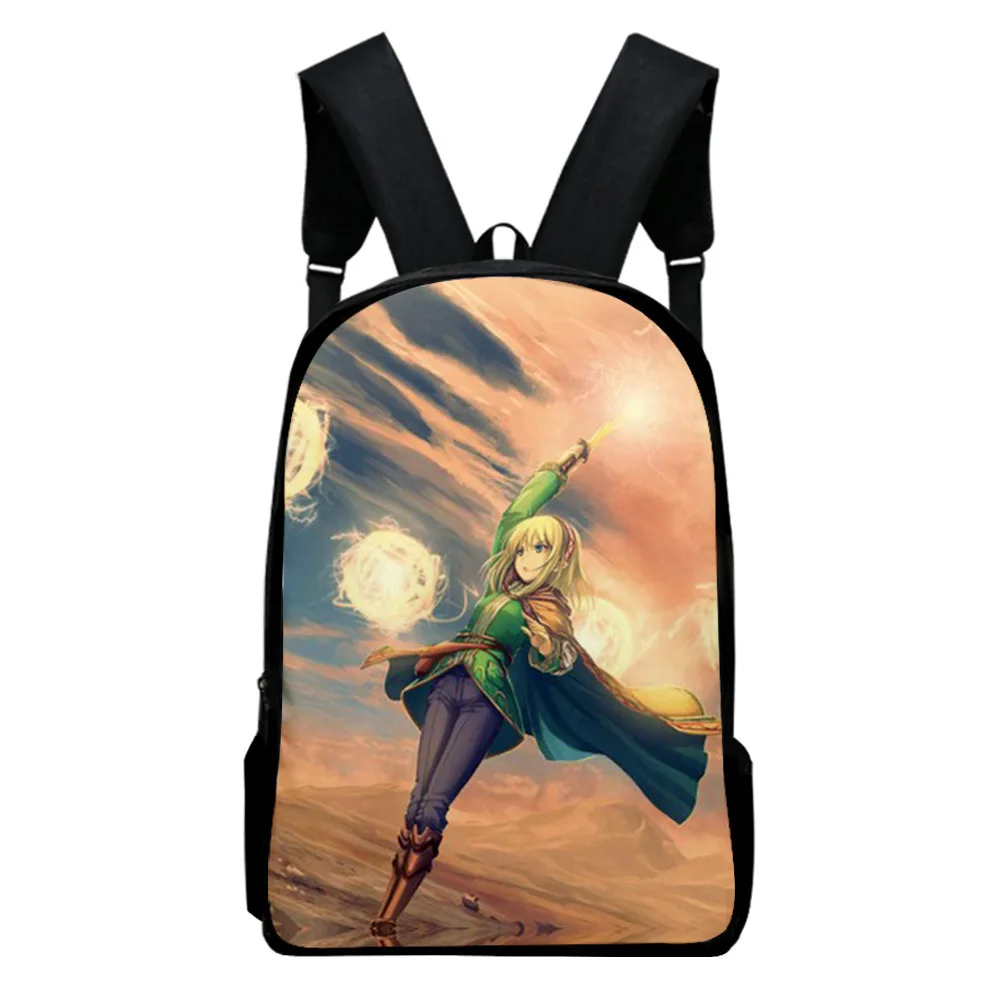 

Popular Youthful WORLD OF LEADALE Student School Bags Notebook Backpacks 3D Printed Oxford Waterproof Boys/Girls Travel Bags