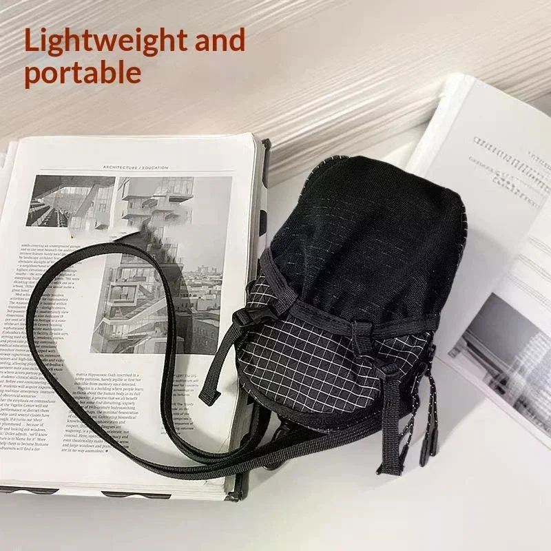 Outdoor Storage Bag Shoulder Strap Smartphone Pouch Waterproof Water Bottle Bag Sports Hiking