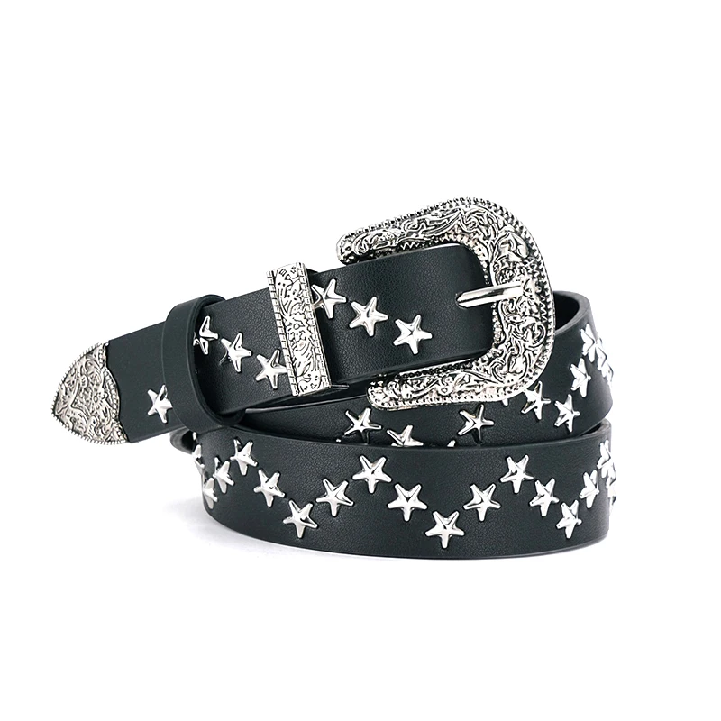 1PC Fashion Bronze Bullet Riem Metalen Riem Mannen En Vrouwen Punk Hardware Jeans Riem Y2K Riem Designer Riem vrouwen riem