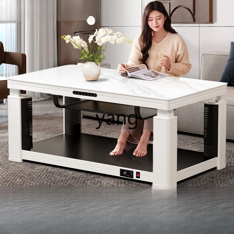 

LH electric heating table lifting coffee table heating household living room rectangular electric stove table