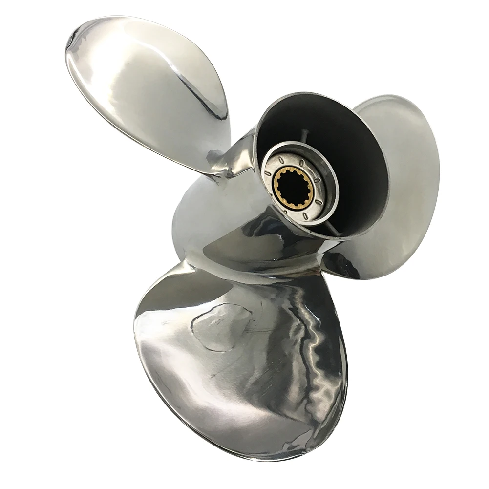 

Propeller 11 3/4x15 for Suzuki DF35-60HP 4 Stroke 3 Blades Stainless Steel Prop SS 13 Tooth RH OEM NO: 99105-00500-15P 11.75x15