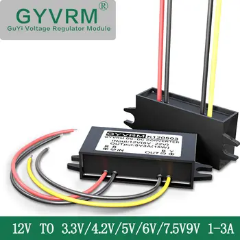 DC/DC stabilizátor měnič 9-36V 12V 24V na 12V 1-30A Boost Buck měnič napětí regulátor transformátor adaptér CE pro LED 8 nejlepší prodej DC-DC měnič 12V na 5V 2A - №4