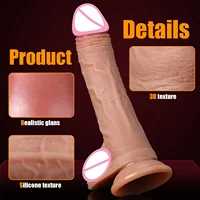 Realistic Dildo Telescopic Vibrator Artificial Penis Female Masturbation G-spot Vaginal Massager Big Dick Sex Toys For Women 18+ - Image 3