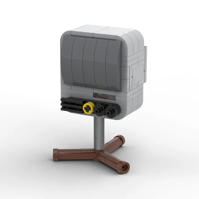 Kleine Partikel Bausteine MCO Retro Fernsehen Haushaltsgeräte Nostalgische Ära Modell Spielzeug Mini Figuren DIY Geschenke