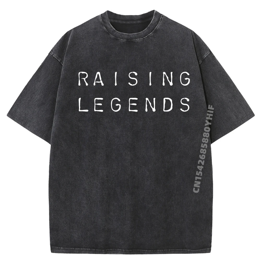 

Raising Legends, милые футболки для родителей, мужские нормальные новейшие мужские топы и футболки, рубашки с рисунком, свободная стираная одежда