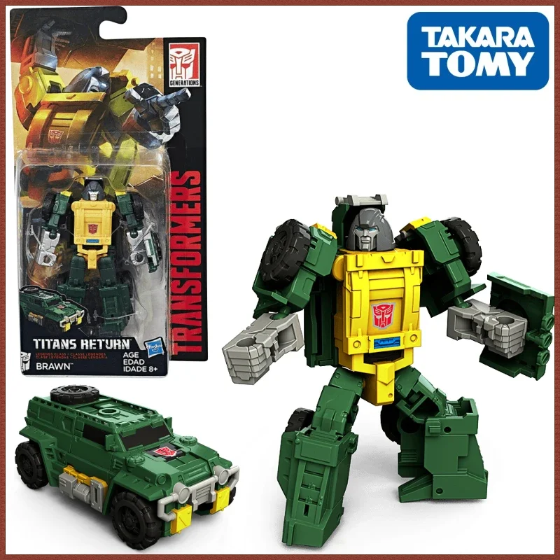 In Stock Hasbro Transformers G Series Titan Return LG Class Big Man Collect Figure Anime Robot Anime Action Models Toys Kid Gift