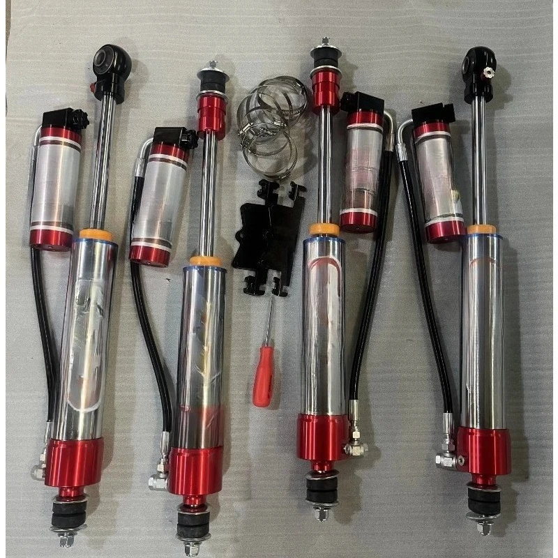 Front Suspension Lift Kit Shock Absorber Rebound Compression Adjustable Nitrogen Coilover