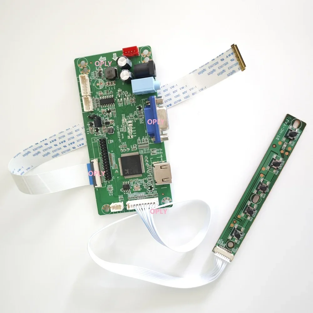 

LCD Monitor Controller Board for N140HCE-EN2 N140HCE-ET2 N140HCE-EN1 30Pin 1920×1080 LED Panel EDP HDMI-Compatible VGA DIY Kit