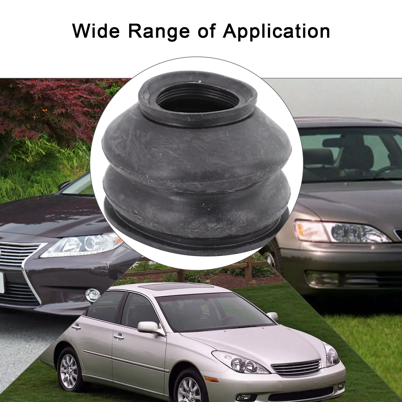 Kualitas tinggi penggantian berguna merek New Ball Joint Cover kitskers 2288 23*33*41MM 2 pcs/Set aksesoris hitam