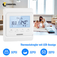 CONENTOOL 16A smart thermostat,electric underfloor heating and WiFi-enabled programmable thermostats,Google Home and Tuya Smart