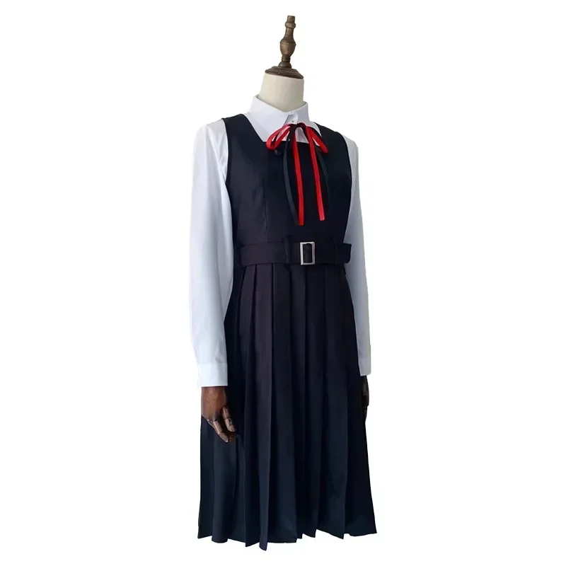 Motosserra Cosplay Traje para Mulheres e Homens, Uniforme Escolar JK, Camisa, Vestido Asa Mitaka, War Devil, Roupas Anime Halloween