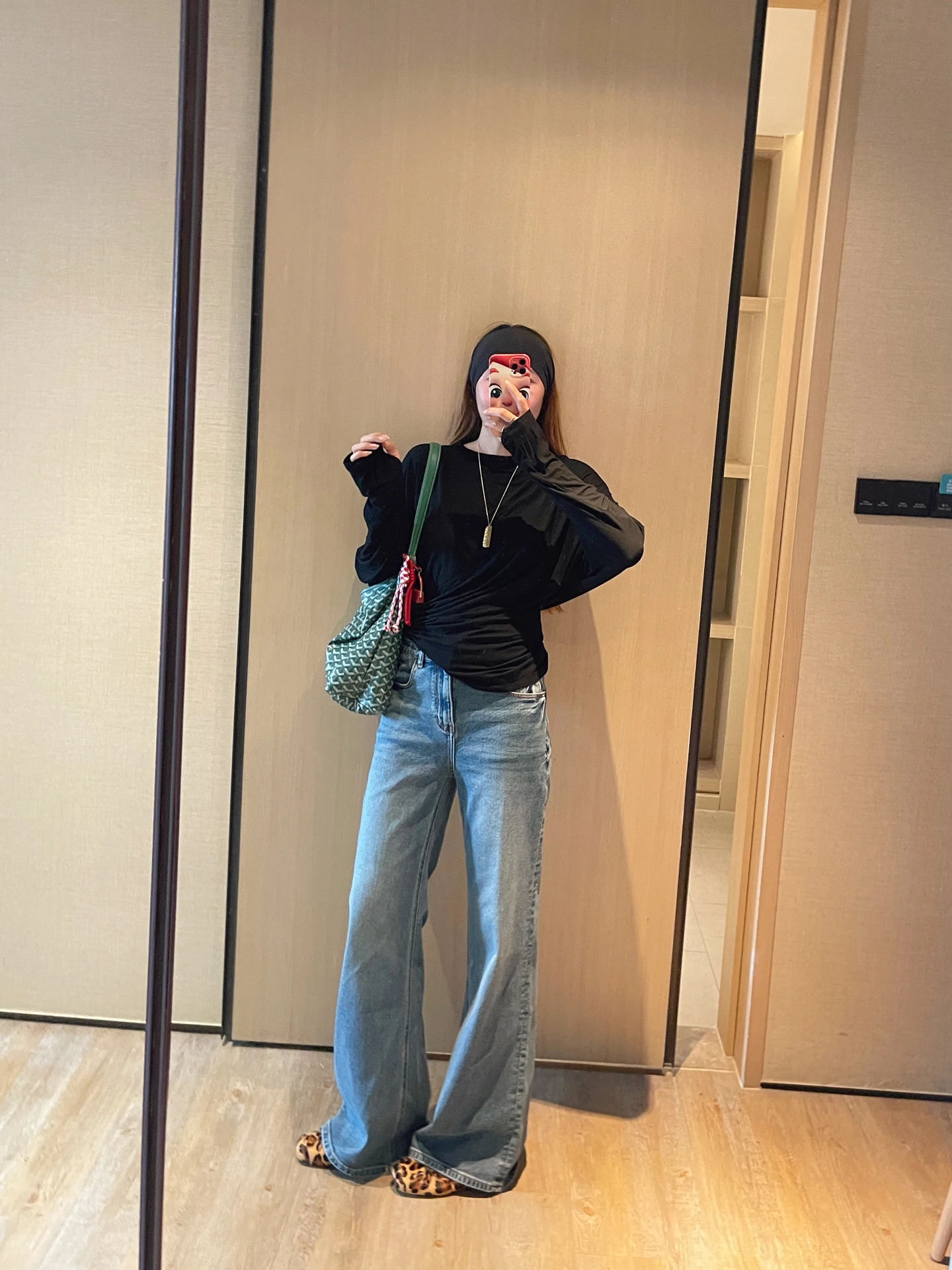 

Джинсы KOGIRL с высокой талией, расклешенные, женские, повседневные, из хлопка, с высокой эластичностью, стройнящие, для офиса, осенние, модные, брюки-клеш