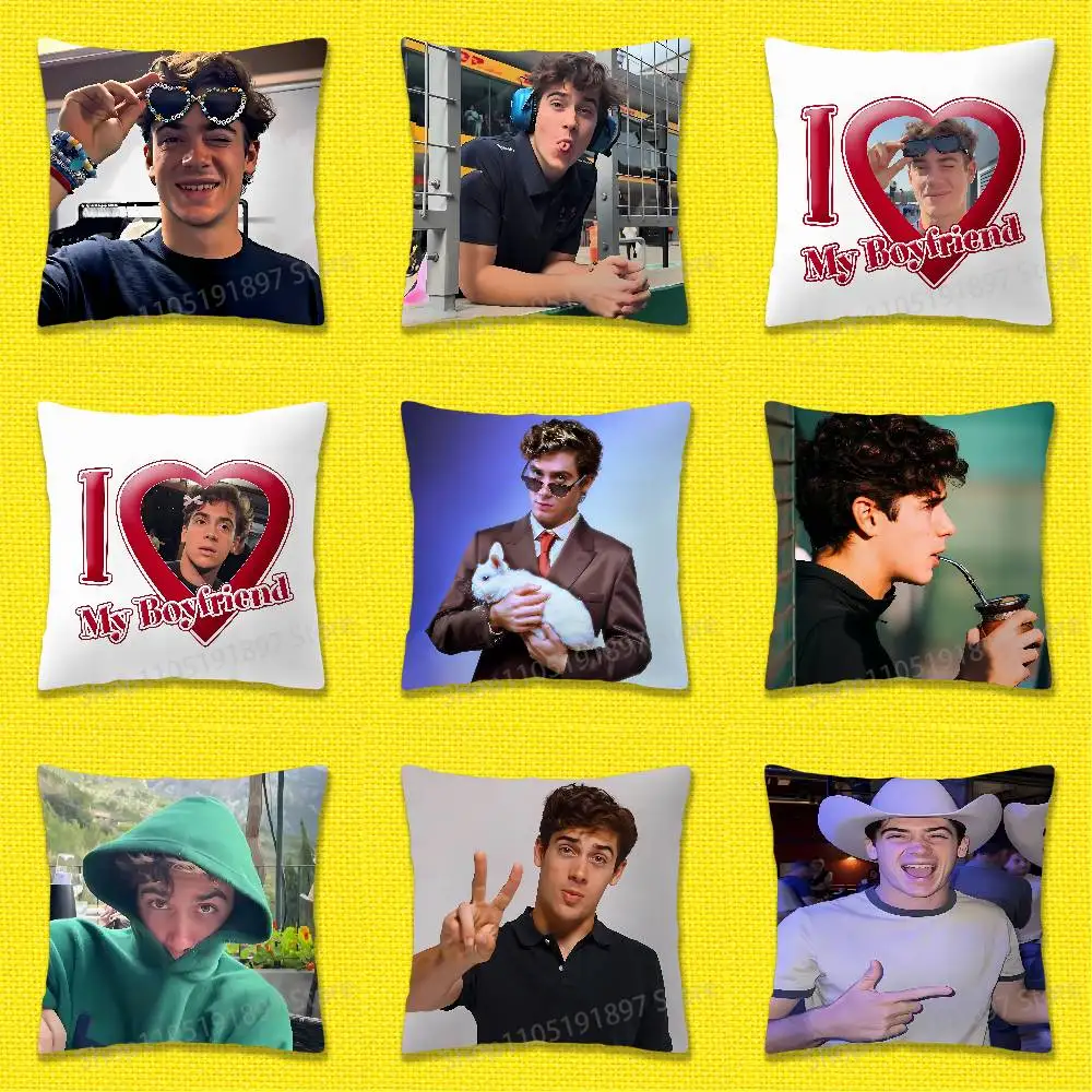 

F-Franco Colapinto Throw Pillow Case For 45*45cm 40cm 30cm 50cm 55cm Square Home Pillowcase Case