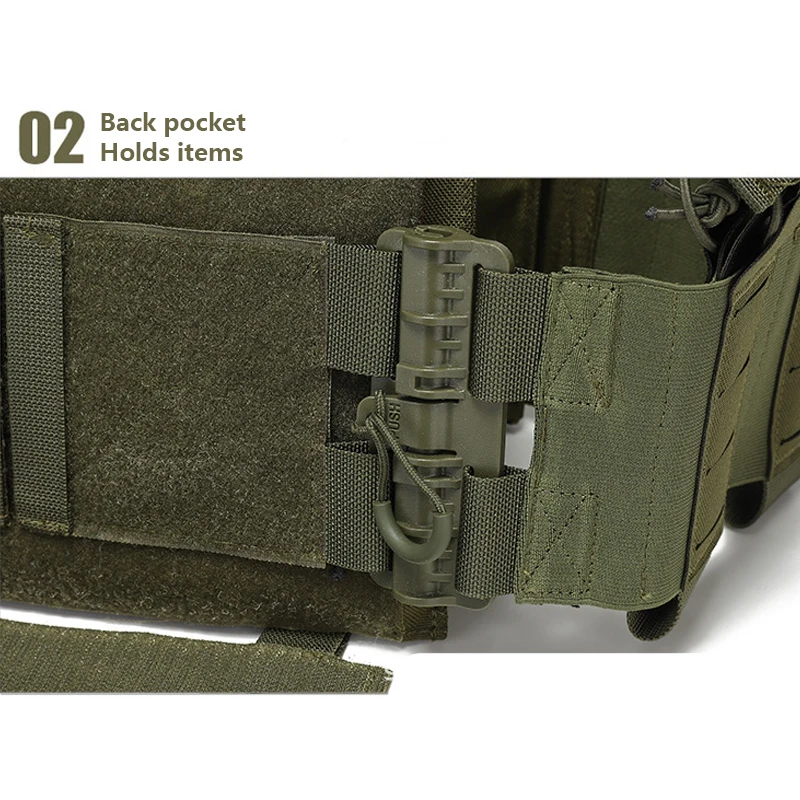 Multi-functional wear-resistant tactical vest outdoor training clothes outdoor equipment protective waistcoat